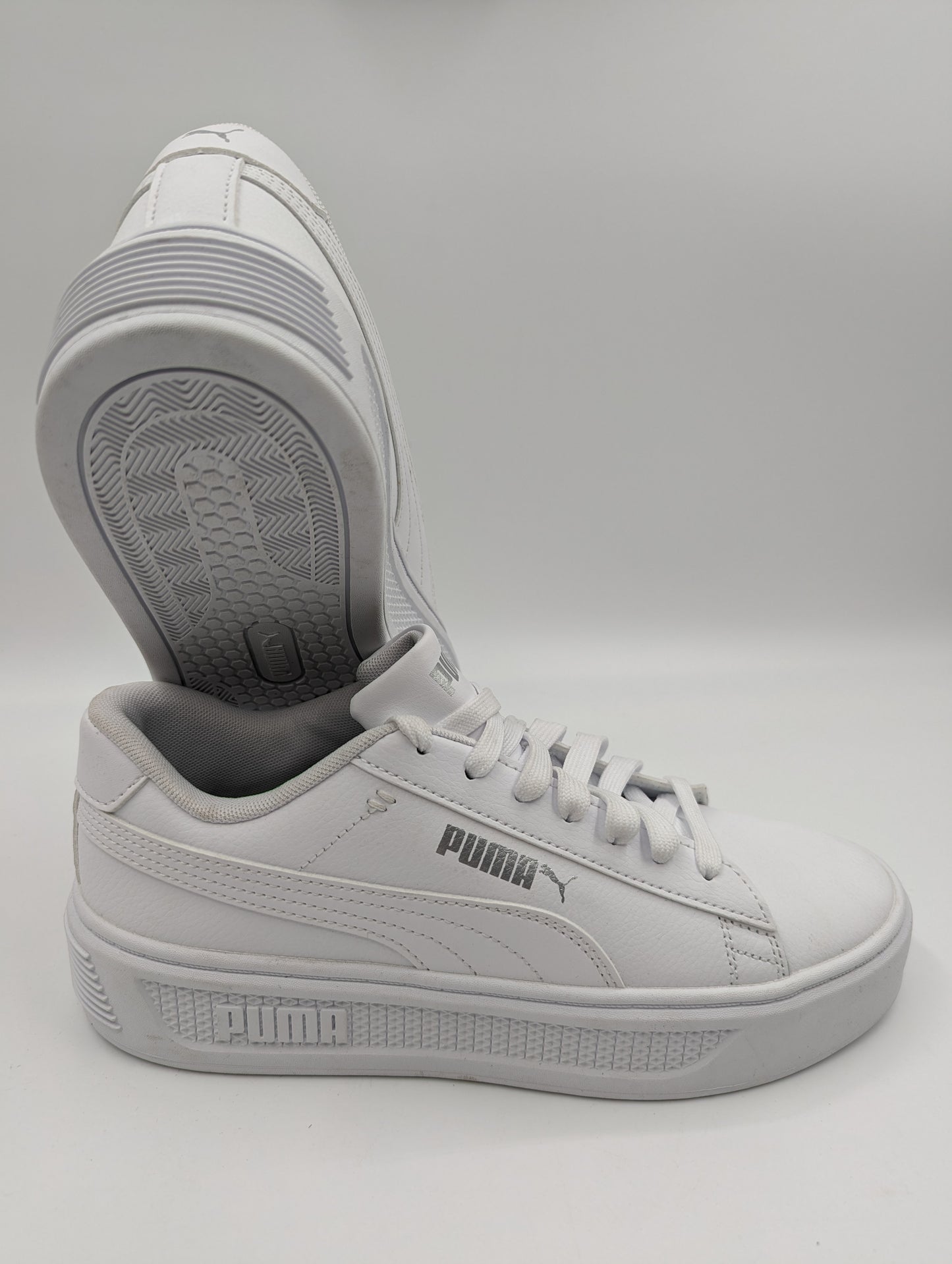 Puma Casual Media Plataforma Blanco No 24.5