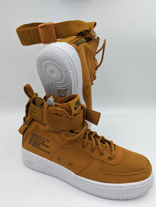 Nike SF AF1 Casual Bota Cafe / Blanco No 24