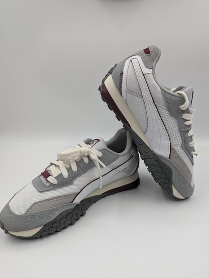 Puma Black Top Rider Casual / Running Gris / Vino Blanco No 25