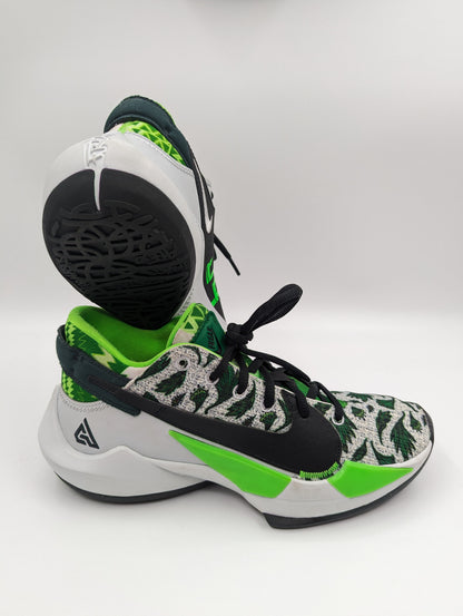 Nike Giannis Antetokoumpo Freak 2 Basketball Edición especial Verde / Negro / Gris No 25