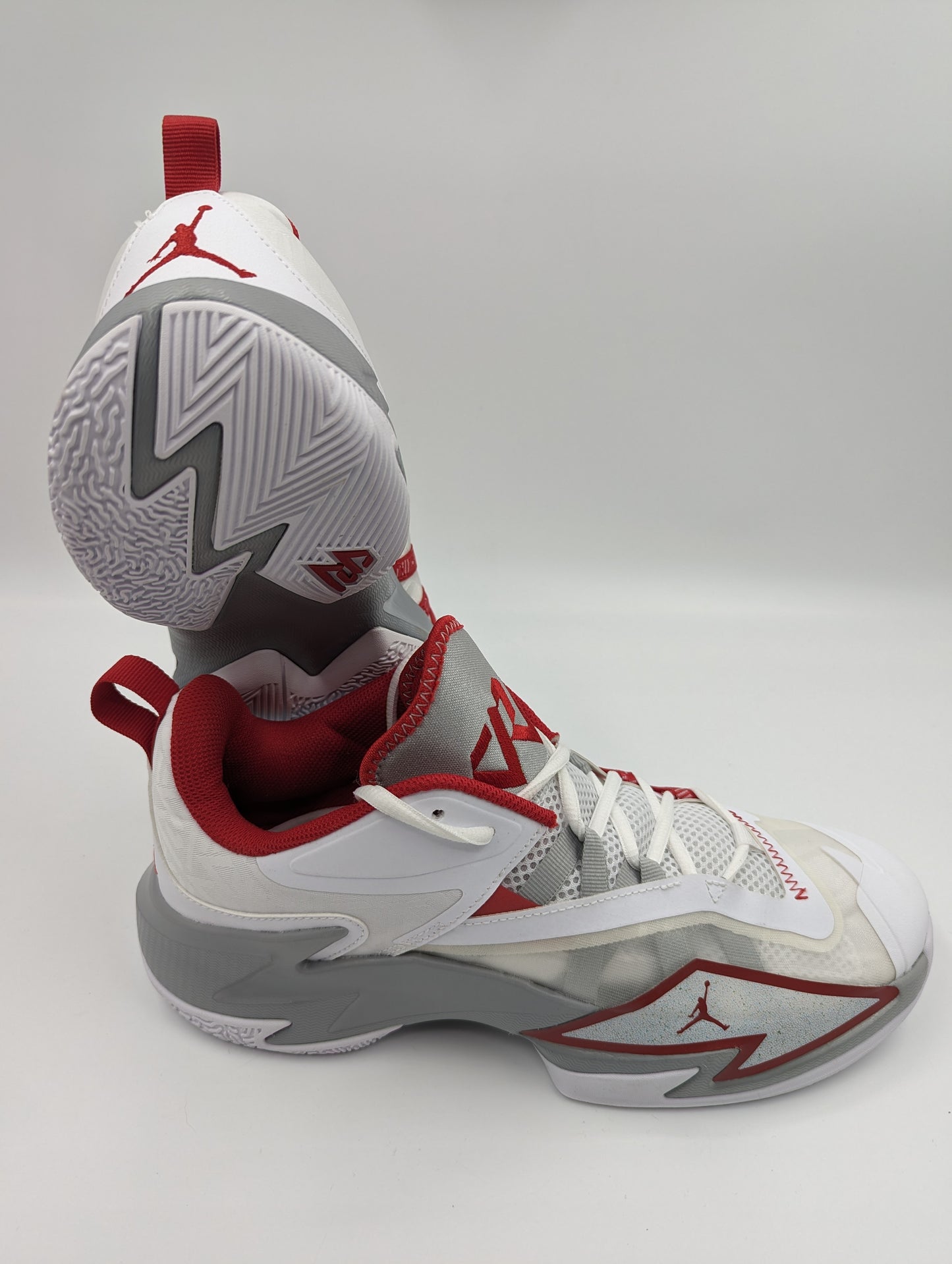 Jordan Wetsbrok Basketball Blanco / Rojo No 27.5