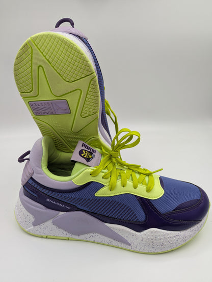 Puma Rsx Edicion Especial Skeletor Master Of The Universe Morado / Verde No 27