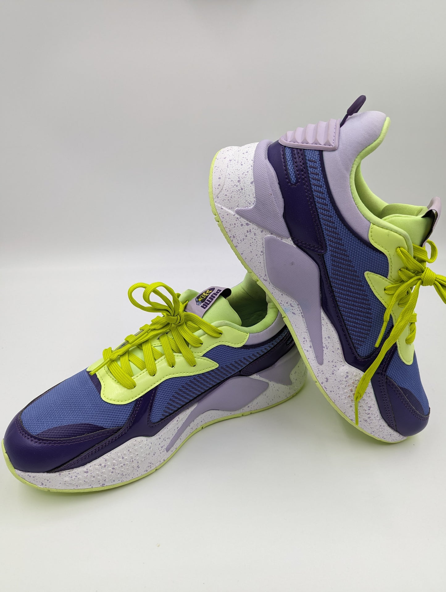 Puma Rsx Edicion Especial Skeletor Master Of The Universe Morado / Verde No 27