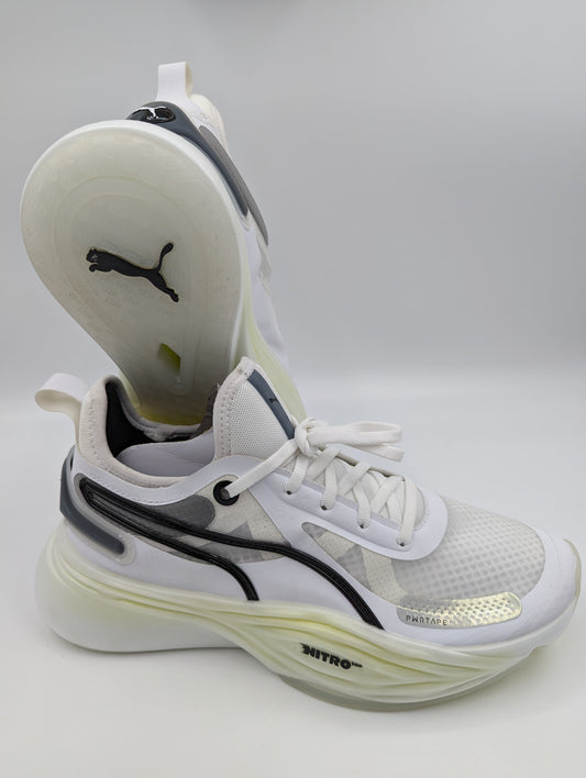 Puma Nitro Squared Running Pro Blanco / Verde Tornasol No 27