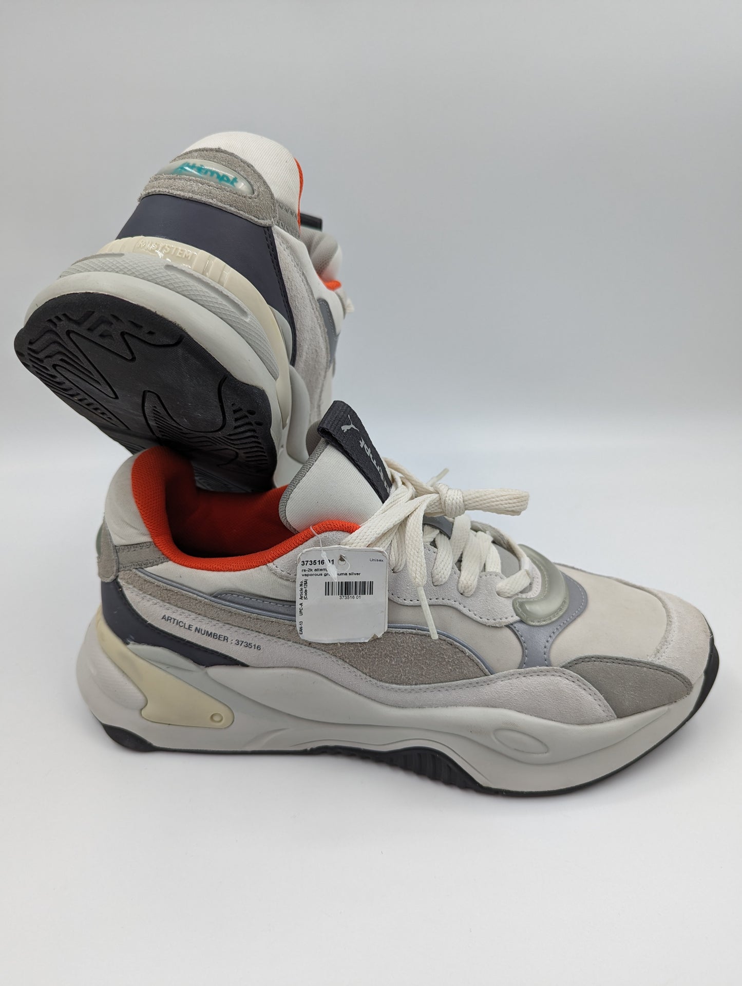 Puma Rs 2K Attemp Vaporous Gris / Naranja No 27