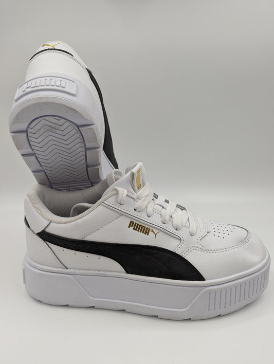 Puma Mayze Plataforma Blanco / Negro No 23.5