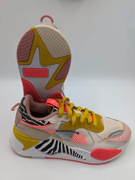 Puma RSX Casual / Running Zebra / Rosa / Naranja No 26