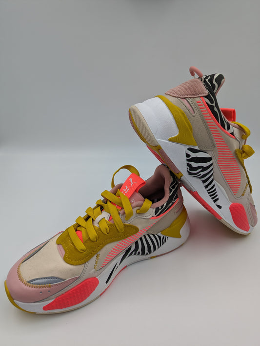 Puma RSX Casual / Running Zebra / Rosa / Naranja No 26