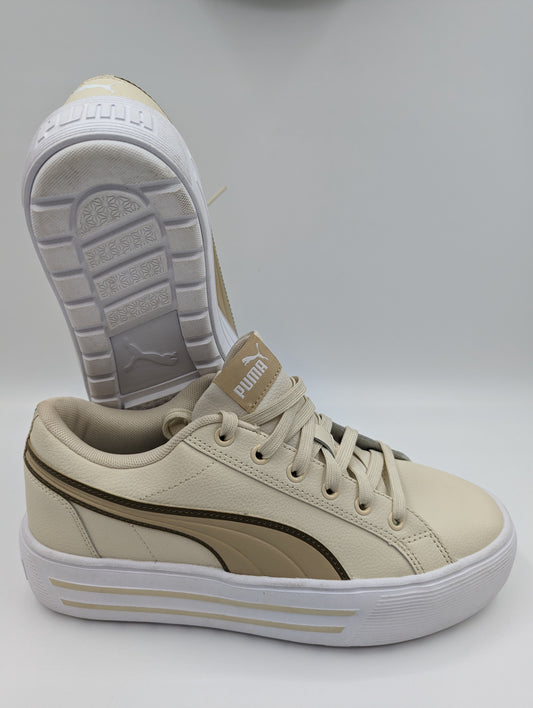 Puma Casual Plataforma Beige / Blanco No 25.5