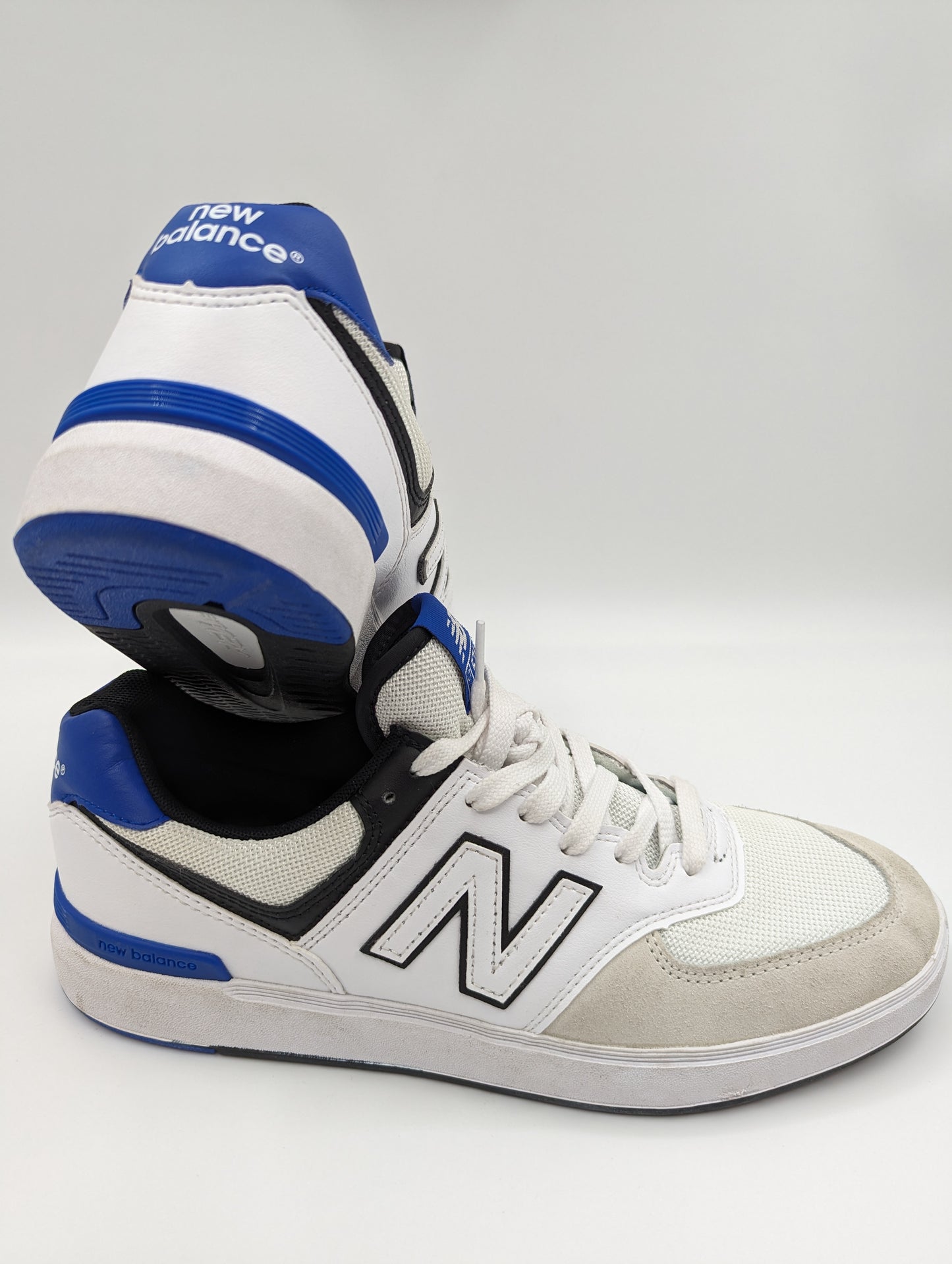 New Balance Casual 574 Blanco / Beige / Azul No 27