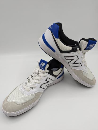 New Balance Casual 574 Blanco / Beige / Azul No 27