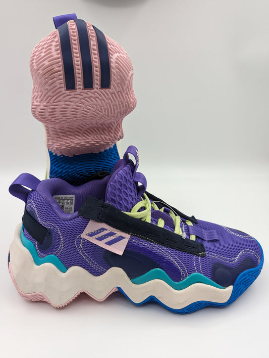 Adidas Exhibit Basketball High Azul / Morado No 25.5