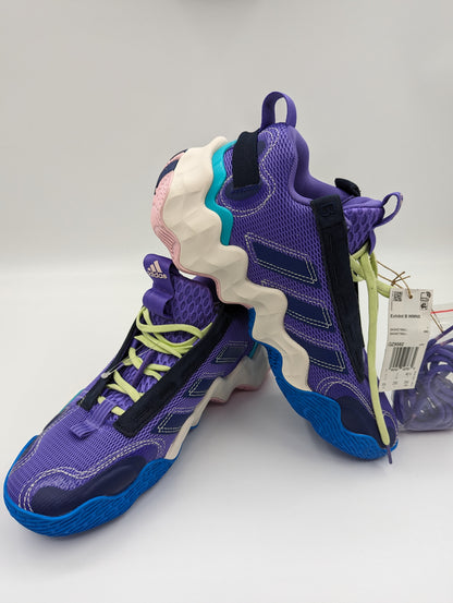 Adidas Exhibit Basketball High Azul / Morado No 25.5