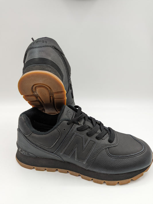 New Balance 574 Casual Negro / Suela Liga No 25