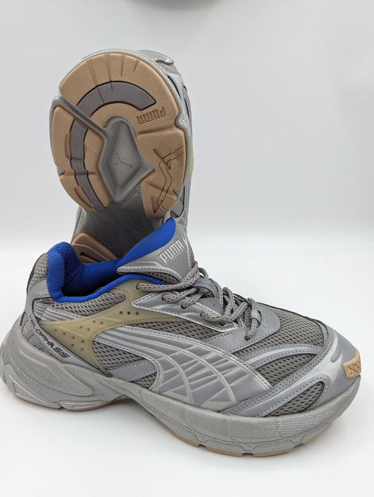 Puma Velophasis Running Casual Retro Gris Plata No 27