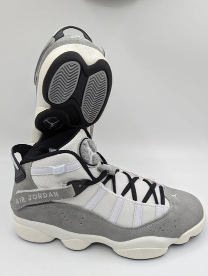Michael Jordan Six Rings Basketball Pro High Blanco / Gris No 27