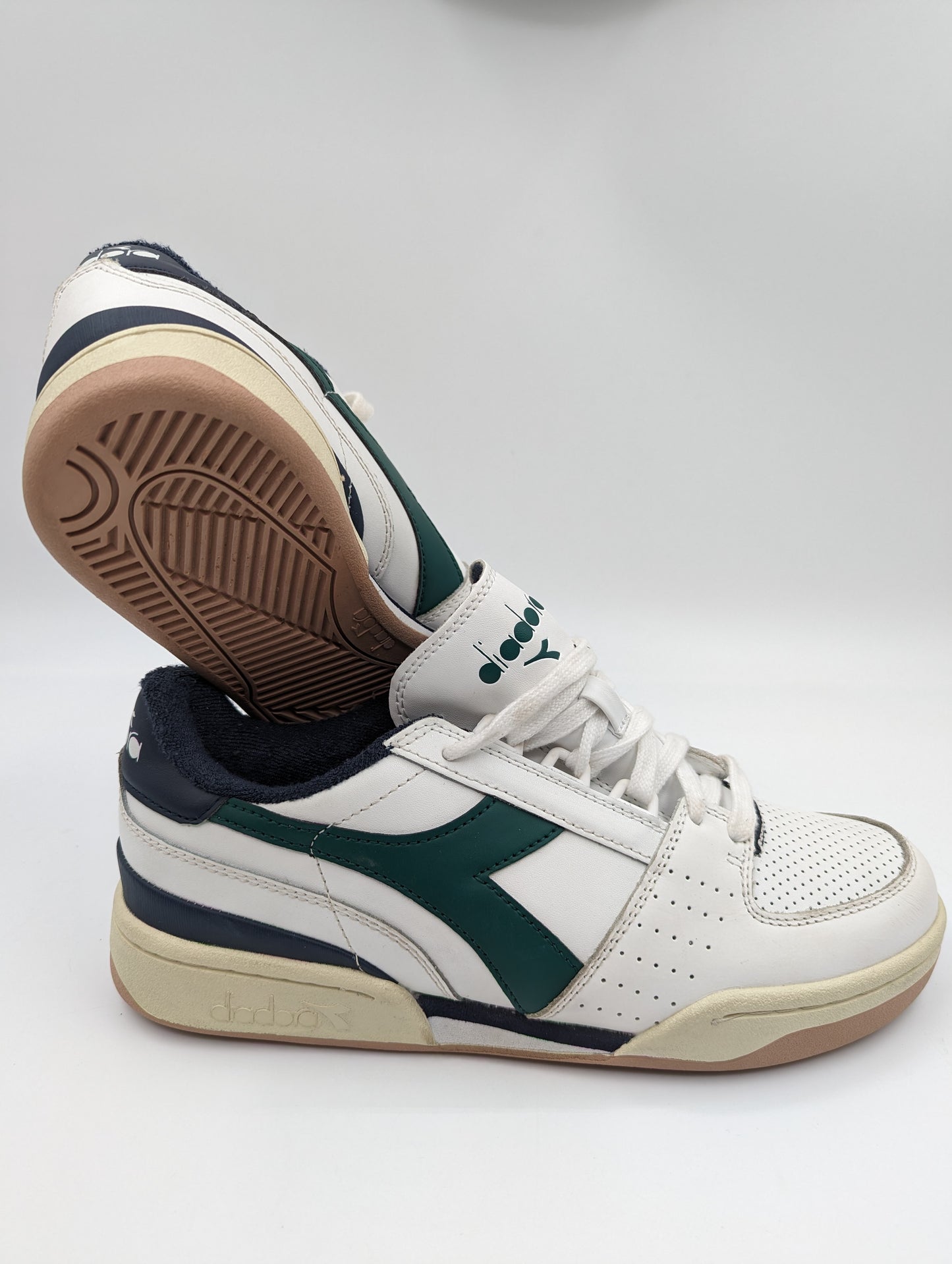 Diadora Casual Blanco / Verde / Beige No 26