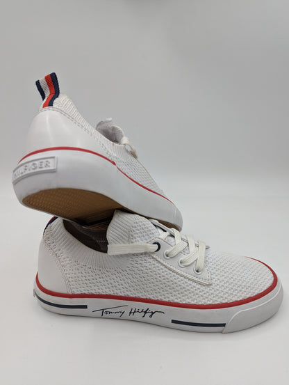Tommy Hilfiger Casual TwGessie Tela Blanco / Rojo No 24.5