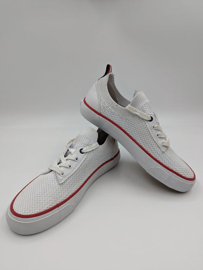 Tommy Hilfiger Casual TwGessie Tela Blanco / Rojo No 24.5