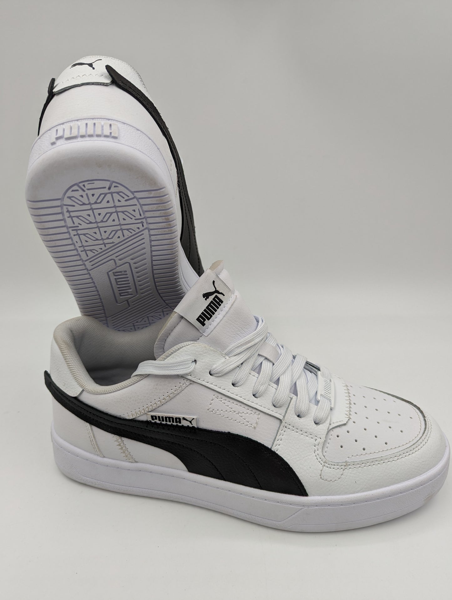 Puma Casual Piel Blanco / Negro No 26