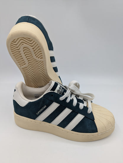 Adidas Superstar XLG Casual Beige / Suede Verde No 24