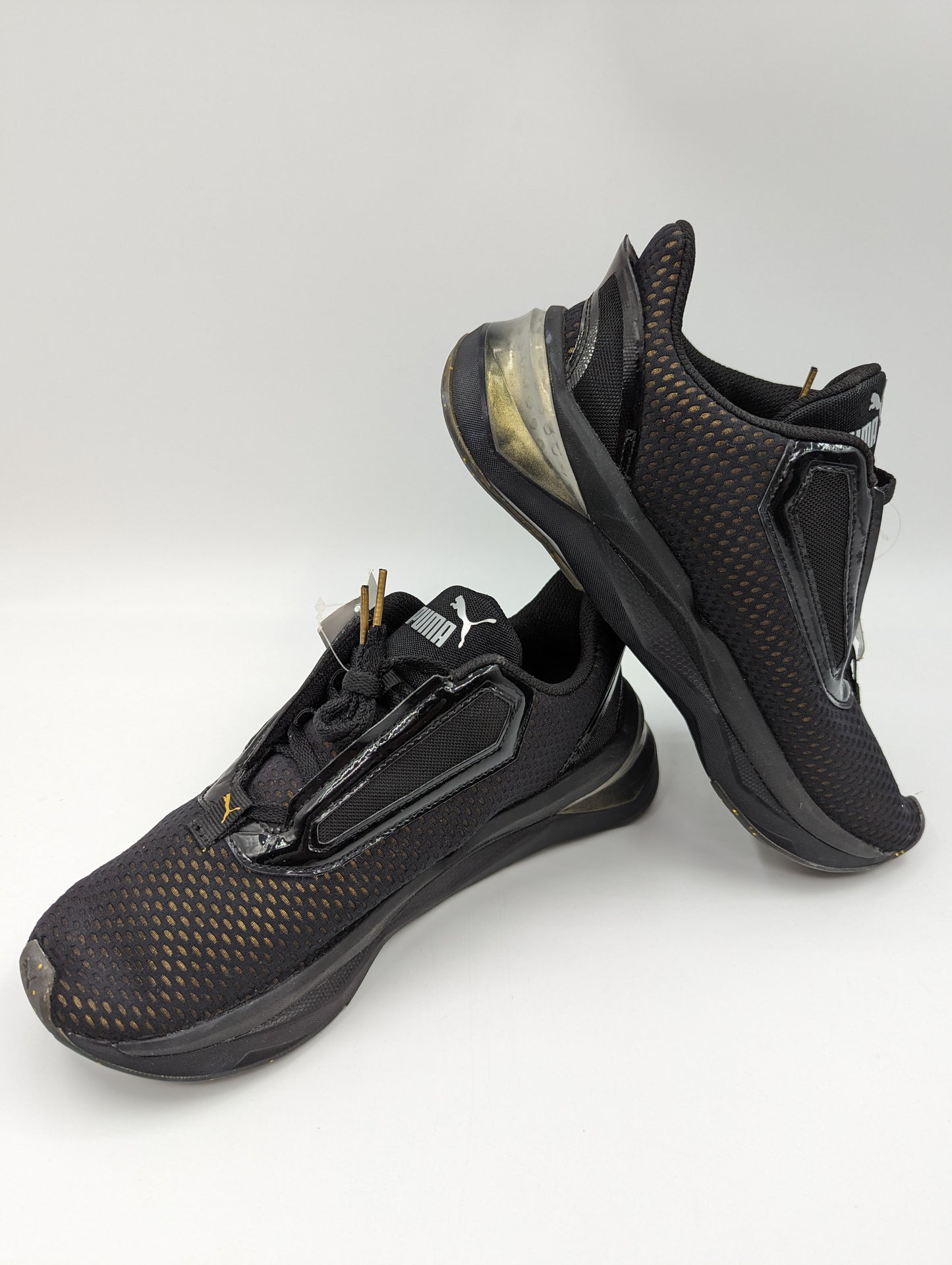 Puma Lqdcell Shatter Metal Casual / Training Negro / Dorado No 23.5