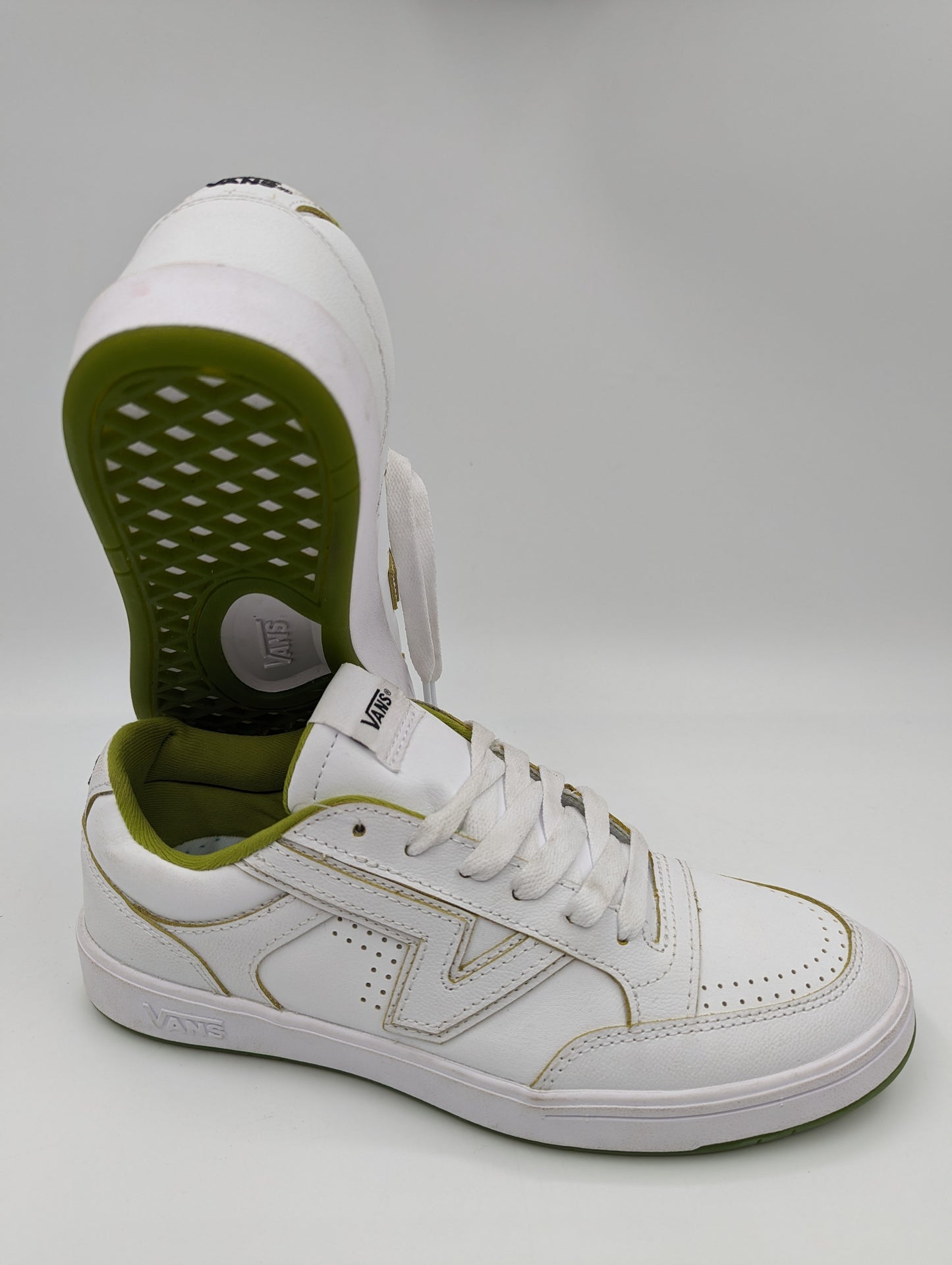 Vans Comfycush Casual Blanco / Verde No 26