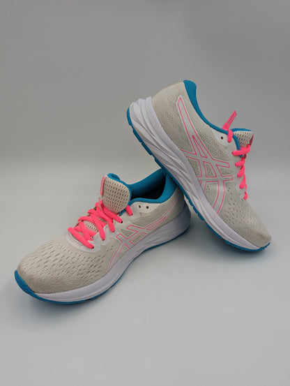 Asics Gel Excite - 7 Running Blanco / Rosa / Azul / Verde No 25.5
