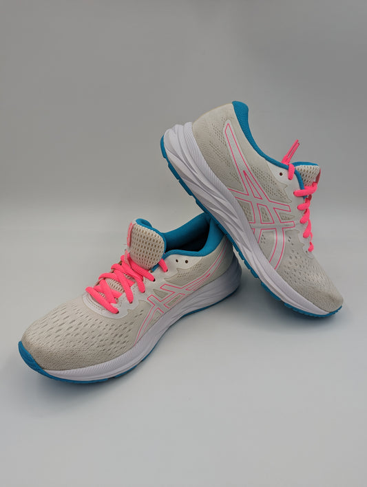 Asics Gel Excite - 7 Running Blanco / Rosa / Azul / Verde No 25.5