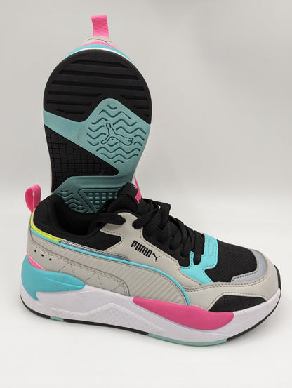Puma Rs Casual / Running Gris / Azul / Rosa No 24