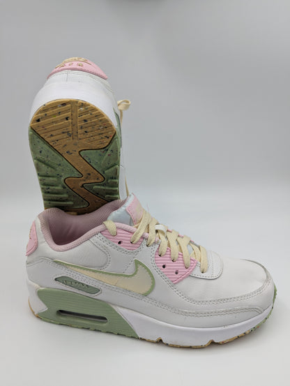 Nike Air Max Casual / Training Blanco / Verde Rosa No 24