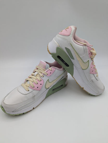 Nike Air Max Casual / Training Blanco / Verde Rosa No 24