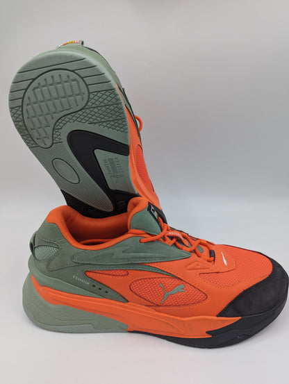 Puma Rs System Sportstyle Running Casual Naranja / Gris /  Negro No 27