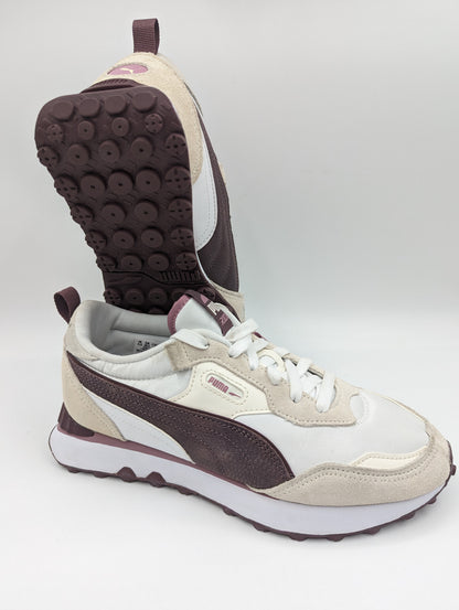 Puma Rider Casual Running Blanco / Beige / Vino No 24.5