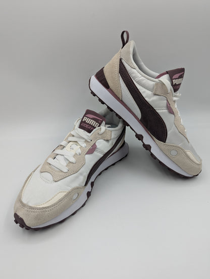 Puma Rider Casual Running Blanco / Beige / Vino No 24.5