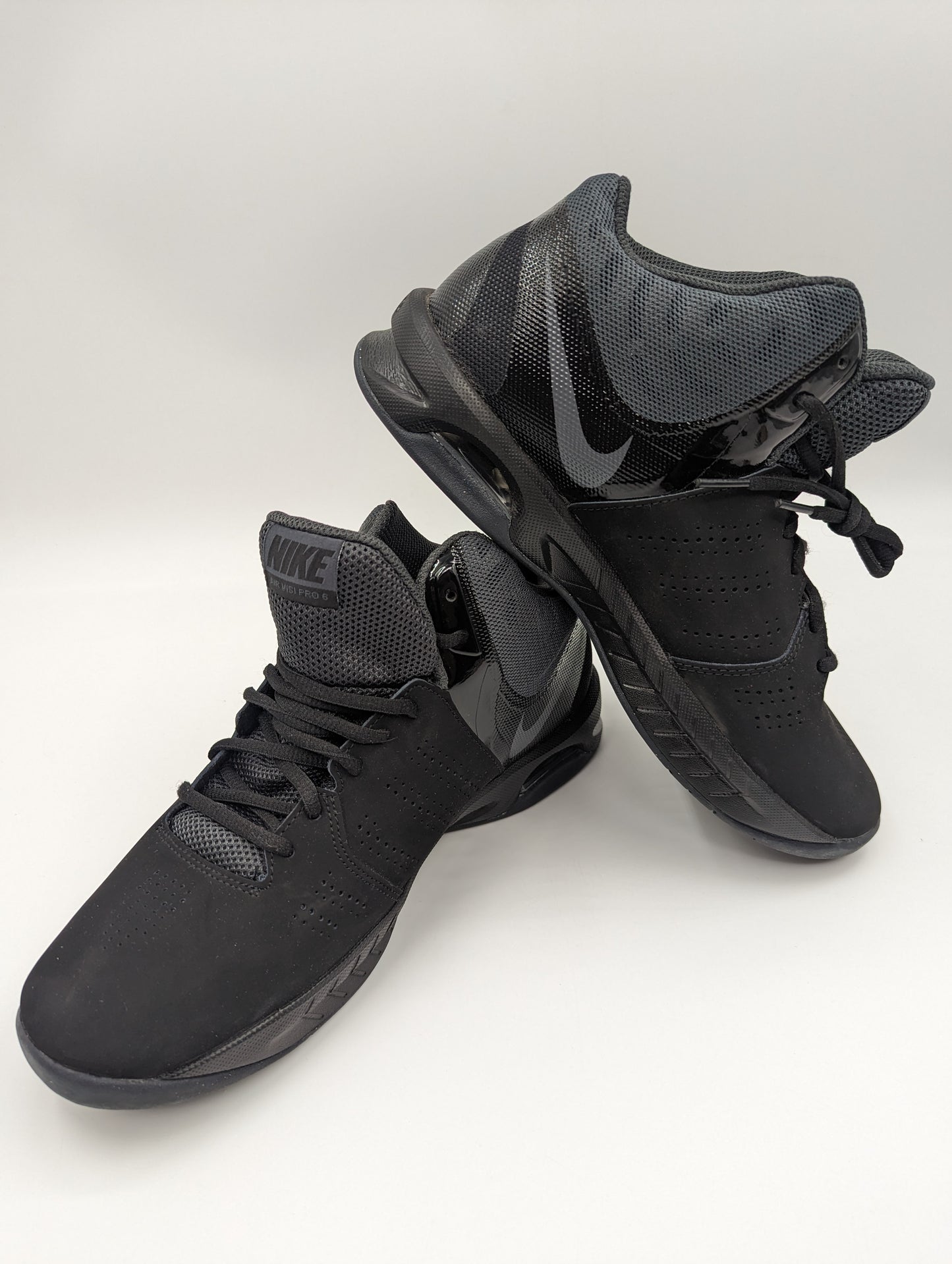Nike Air Vision Pro 6 Basketball High Negro No 27.5