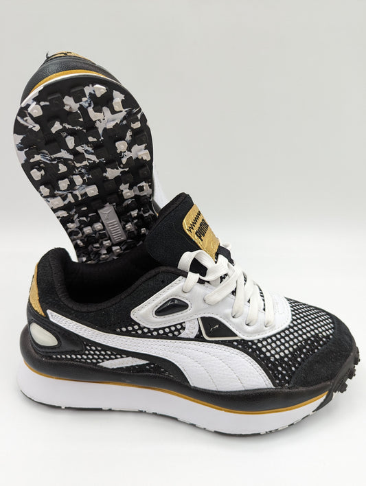 Puma street Rider Training / Casual Negro / Blanco / Dorado No 22