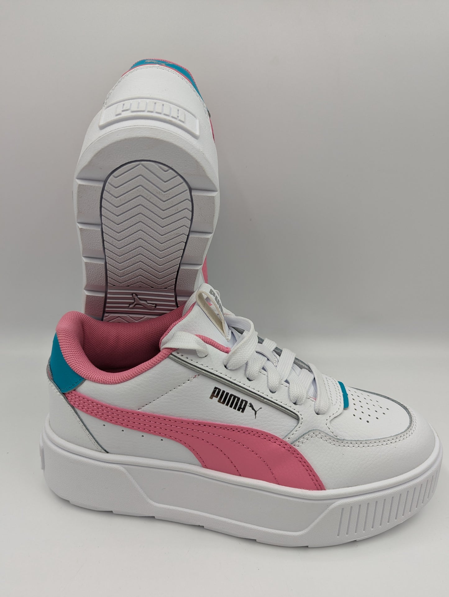Puma Mayze Plataforma Blanco / Rosa No 23
