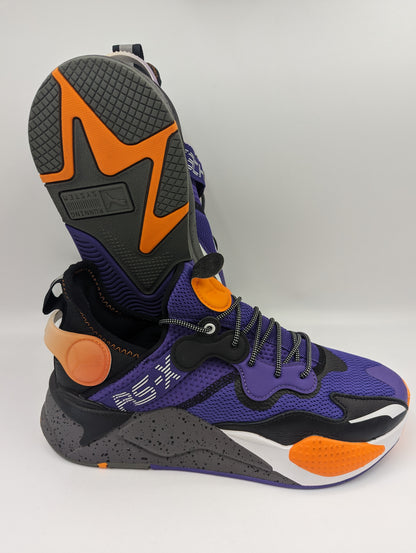 Puma RSX T3ch Rize Casual / Training Morado / Gris / Naranja No 26.5