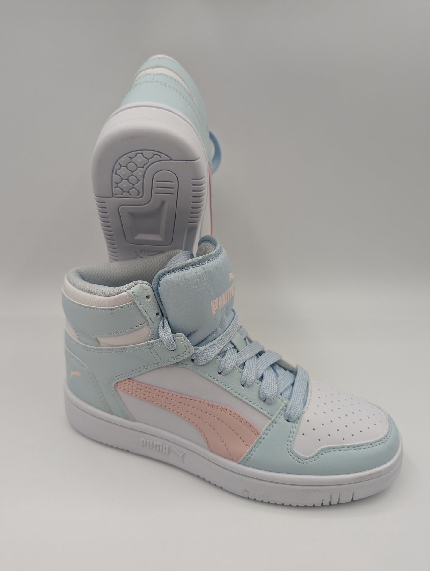 Puma Street Bota Casual Azul Pastel / Blanco No 23