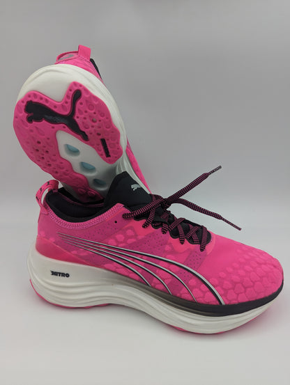 Puma Nitro Forever Run Pro Rosa / Blanco / Negro No 25
