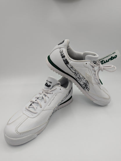 Puma Roma Edicion Porsche Turbo  911 Casual / Sport Blanco / Verde No 27