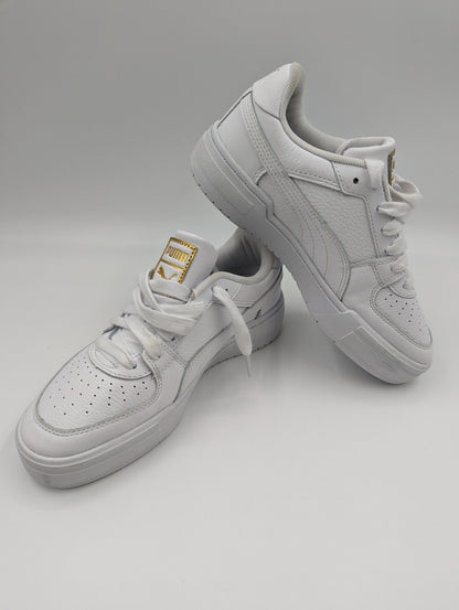 Puma Casual Piel Blanco / Dorado No 24