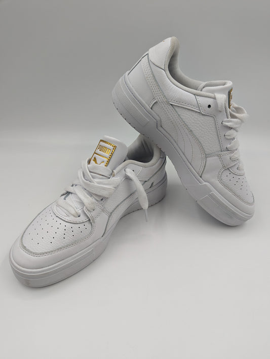 Puma Casual Piel Blanco / Dorado No 24