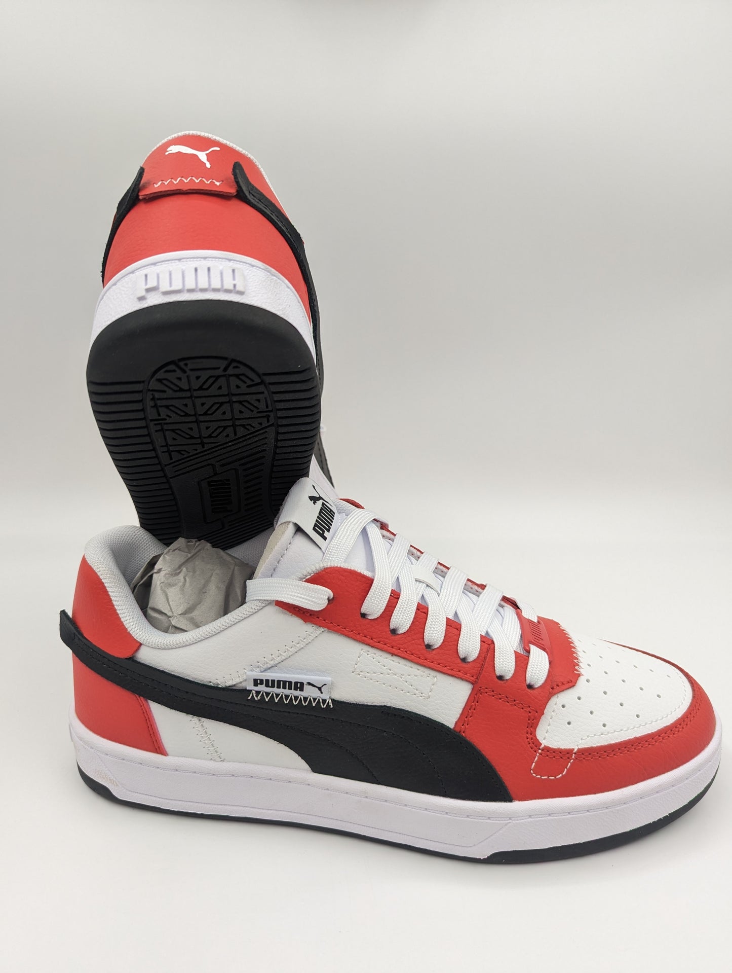 Puma Caven Edicion Especial Casual Blanco / Rojo / Negro No 26