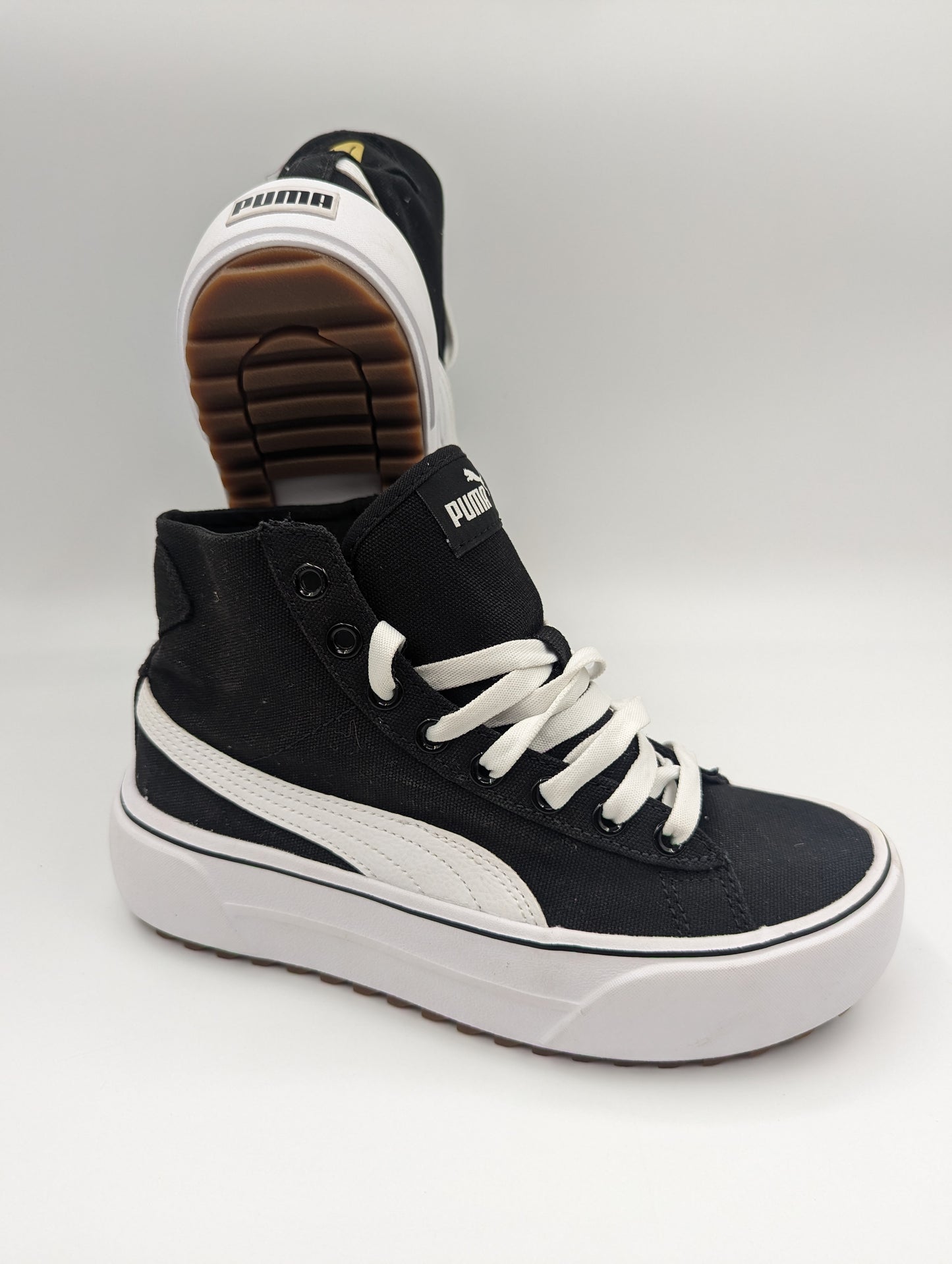 Puma Kaia Bota Mid Casual Negro / Blanco No 22.5