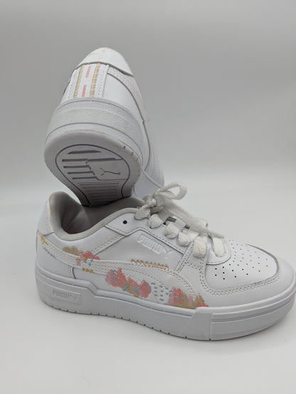 Puma Carina Pro Casual Bordado Blanco No 23.5