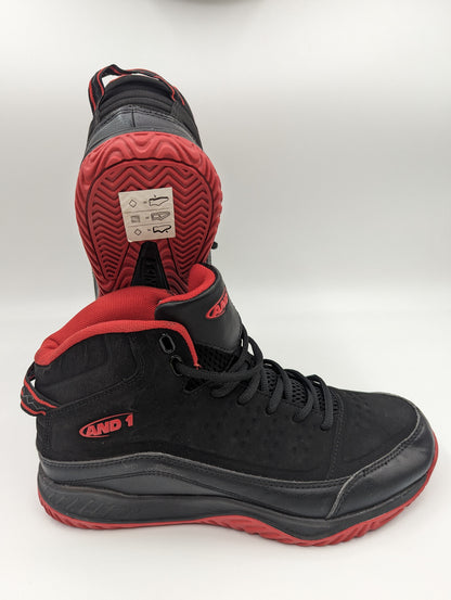 And 1 Basketball Negro / Rojo No 27.5