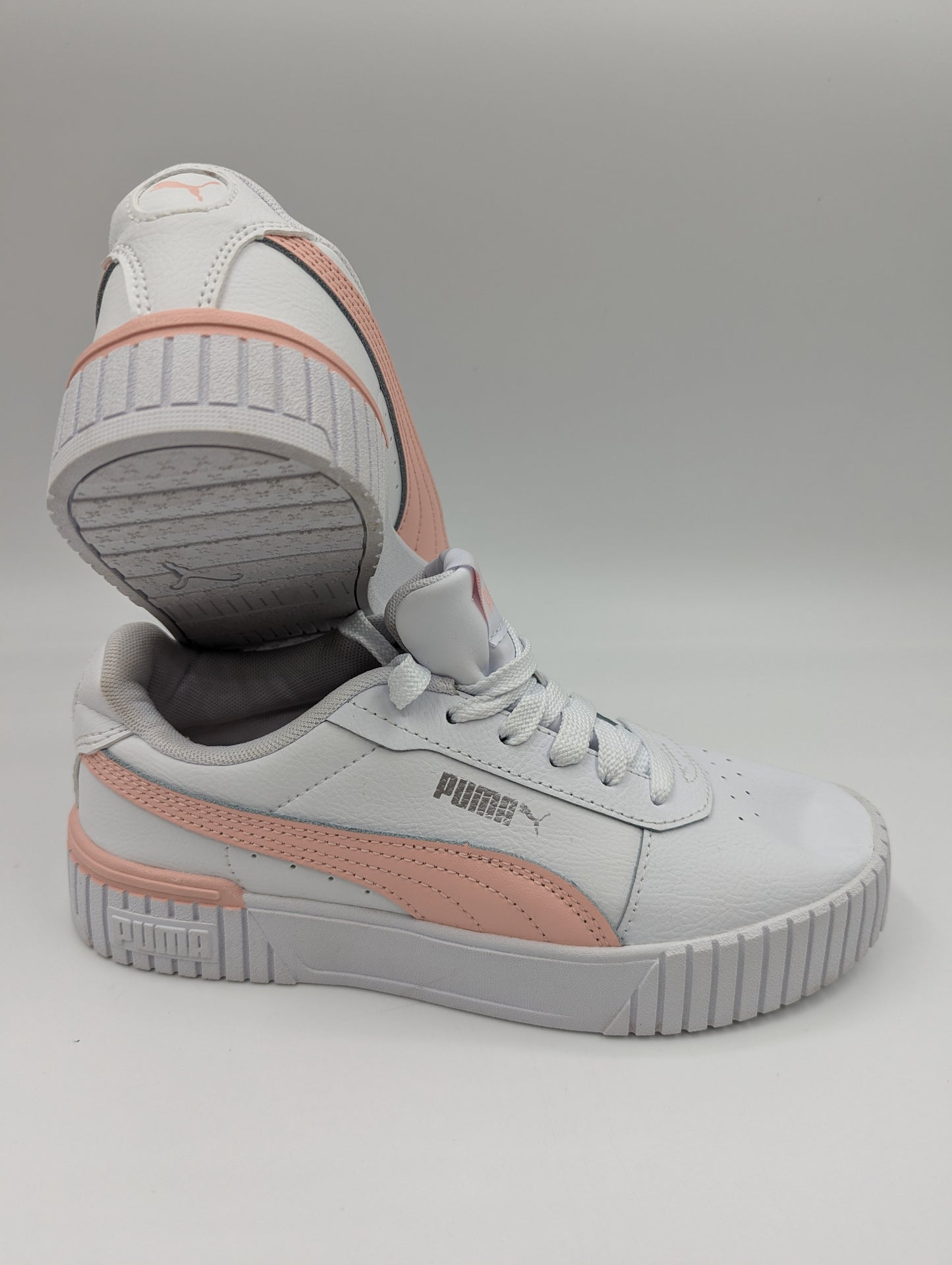 Puma Casual Media Plataforma Blanco / Rosa No 22.5