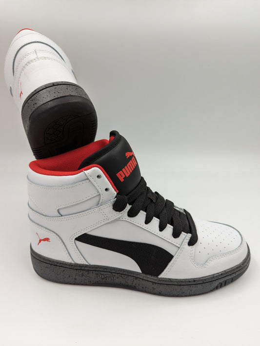 Puma Bota Basketball Retro Casual Blanco / Gris / Negro No 22.5